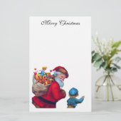 WEIHNACHTSMANN VINTAGE 2 BRIEFPAPIER (Stehend Vorderseite)