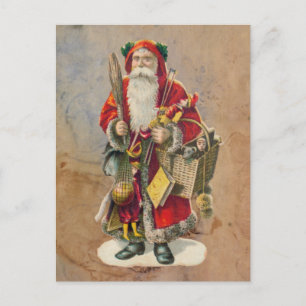 Weihnachtsmann Vintage Antik Weihnachten