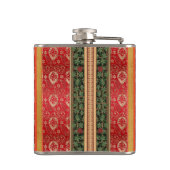 Weihnachtsmann Vintage-Flachmann Flachmann (Rückseite)
