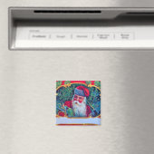 WEIHNACHTSMANN VINTAGE MAGNET (In Situ (Geschirrspüler))