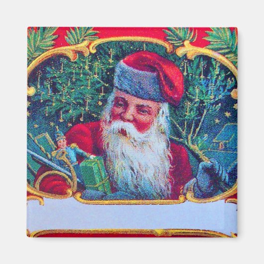 WEIHNACHTSMANN VINTAGE MAGNET (Vorne)