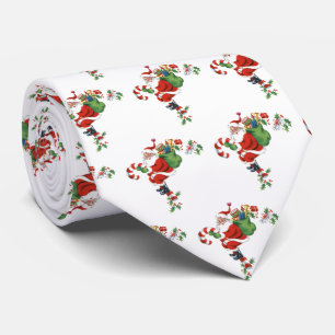 Weihnachtsmann Vintage Weihnachten Vintage Geschen Krawatte