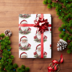 Weihnachtsmann Vintage-Weihnachtsgeschenk Geschenkpapier