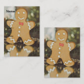 Weihnachtsmann Visitenkarte (Vorne/Hinten)