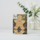 Weihnachtsmann Visitenkarte (Stehend Vorderseite)