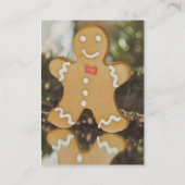 Weihnachtsmann Visitenkarte (Rückseite)