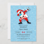 Weihnachtsmann - Weihnachten 2023 Einladung (Vorderseite)