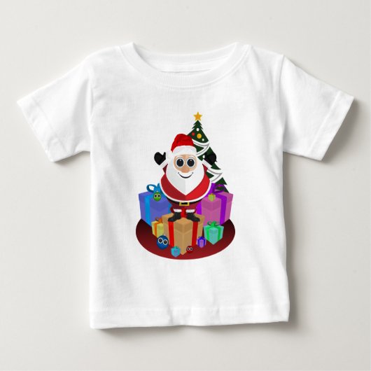 Weihnachtsmann - Weihnachten Baby T-shirt (Vorderseite)