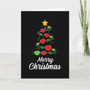 Weihnachtsmann Weihnachten Geek Liebe Funny Gift I Karte