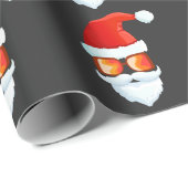 Weihnachtsmann Weihnachten Geschenkpapier (Rolleneckpunkt)