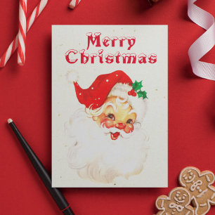 Weihnachtsmann Weihnachten im Vintage-Stil