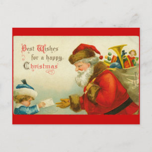 Weihnachtsmann Weihnachten im Vintage-Stil