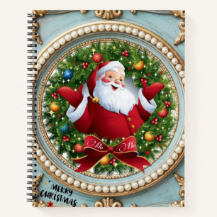 Weihnachtsmann Weihnachten Notizblock