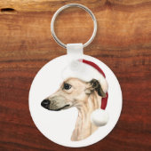 Weihnachtsmann Weihnachten Schlüsselanhänger (Vorderseite)