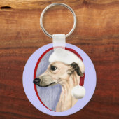 Weihnachtsmann Weihnachten Schlüsselanhänger (Vorderseite)