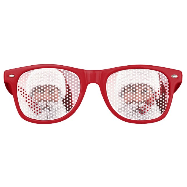 WEIHNACHTSMANN WEIHNACHTEN SONNENBRILLE (Vorderseite)