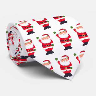 Weihnachtsmann Weihnachten Vintage Geschenke Rot F Krawatte