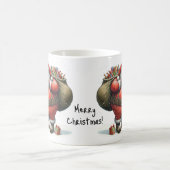 Weihnachtsmann Weihnachten Weihnachten Nick mit Ge Kaffeetasse (Mittel)