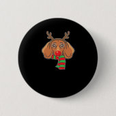 Weihnachtsmann Weihnachten Weihnachten Weihnachten Button (Vorderseite)