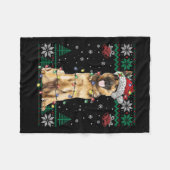 Weihnachtsmann Weihnachten Weihnachten Weihnachtsk Fleecedecke (Vorderseite (Horizontal))