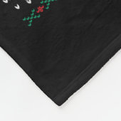 Weihnachtsmann Weihnachten Weihnachten Weihnachtsk Fleecedecke (Ecke)