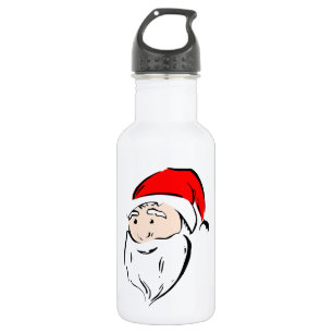 Weihnachtsmann Weihnachten Winter Dezember Frieden Edelstahlflasche