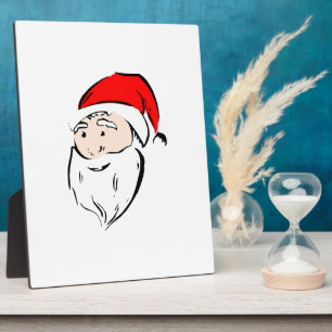 Weihnachtsmann Weihnachten Winter Dezember Frieden Fotoplatte