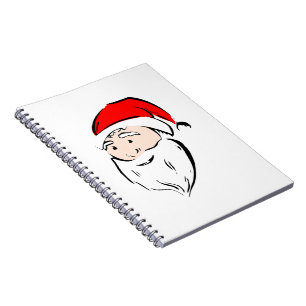 Weihnachtsmann Weihnachten Winter Dezember Frieden Notizblock