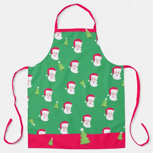 Weihnachtsmann, Weihnachts-Allround-Print-Schürze Schürze (Vorderseite)