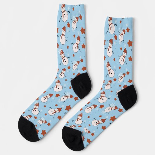 Weihnachtsmann-Weihnachts-Socken Socken (Linkes Detail)