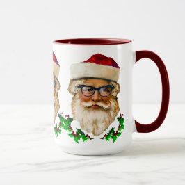 Weihnachtsmann & Weihnachtsdesign Tasse