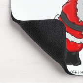 Weihnachtsmann, Weihnachtsgeschenke des Vaters Mousepad (Ecke)