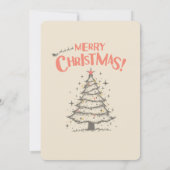 🎅 Weihnachtsmann Weihnachtskarte Einladung (Rückseite)