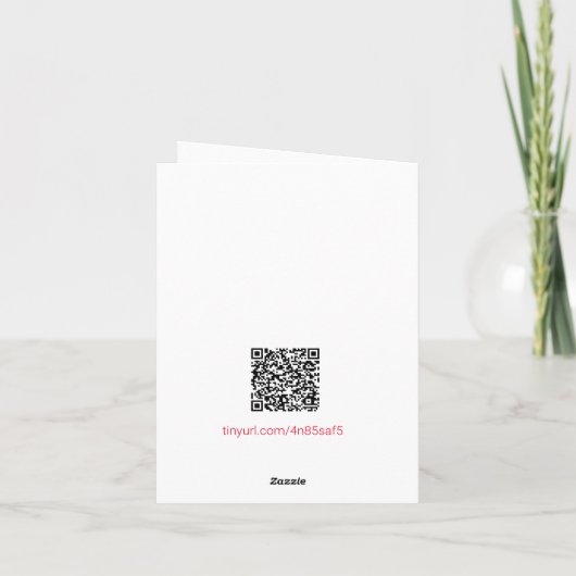 Weihnachtsmann-Weihnachtskarte Feiertagskarte (Rückseite)