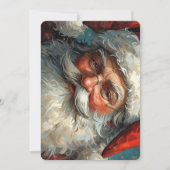 Weihnachtsmann-Weihnachtskarte Feiertagskarte (Vorderseite)