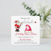 Weihnachtsmann, Weihnachtsmagie Feiertagskarte (Stehend Vorderseite)