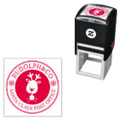 Weihnachtsmann-Weihnachtsmann-Post Permastempel (Beispiel)