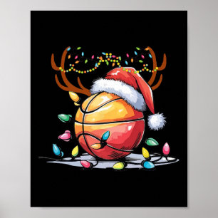 Weihnachtsmann Weihnachtsmann Sport Männer Kinder Poster