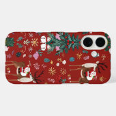 Weihnachtsmann, Weihnachtsmann, Weihnachten Case-Mate iPhone Hülle (Rückseite (Horizontal))