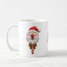 Weihnachtsmann-Weihnachtsplätzchen-Tasse