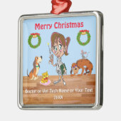 Weihnachtsmann Weihnachtsschmuck Vet Tech (Links)