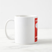 Weihnachtsmann - Weihnachtsüberseegeschenke Kaffeetasse (Links)