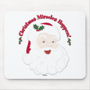 Weihnachtsmann Weihnachtswunder geschehen! Mousepad