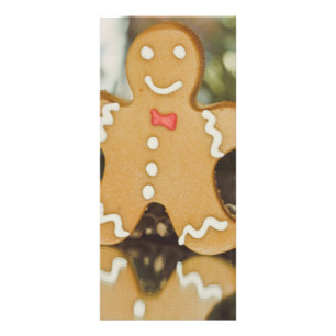 Weihnachtsmann Werbekarte