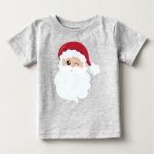 Weihnachtsmann, Winking Santa, Weihnachtsmannmütze Baby T-shirt (Vorderseite)
