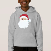Weihnachtsmann, Winking Santa, Weihnachtsmannmütze Hoodie (Vorderseite)