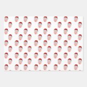 Weihnachtsmann-Wrapping-Papier, Geschenkwrap mit G Geschenkpapier Set (Vorderseite 2)