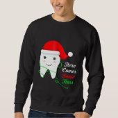 Weihnachtsmann-Zahnarzt Zahnarzt Sweatshirt (Vorderseite)