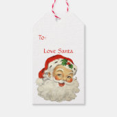 Weihnachtsmann zu: Von Weihnachten Geschenkanhänger (Vorderseite)