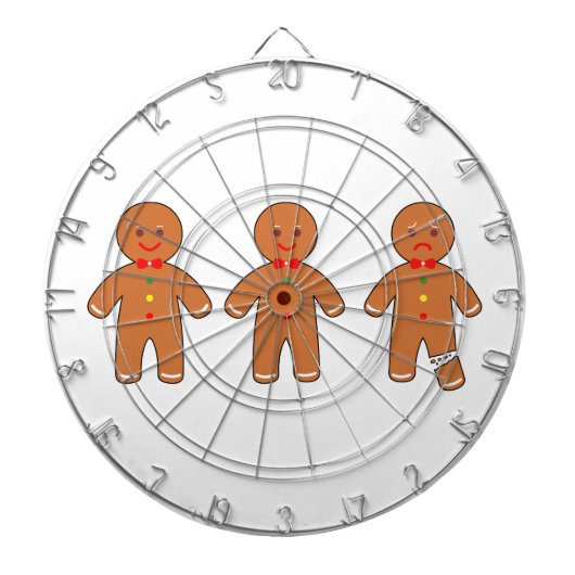 Weihnachtsmänner Dartscheibe (vorne)